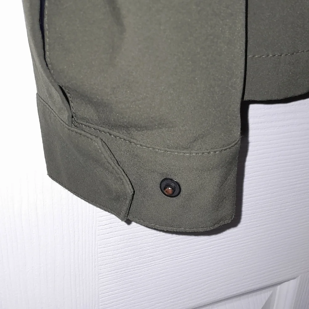 Michael Kors Olive Green Field Jacket - Picture 12 of 13